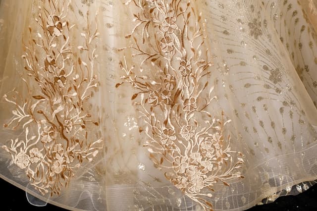 Gold Quinceanera Dress Off The Shoulder Party Prom Dress Ball Gown Vintage Lace Quinceanera Gown